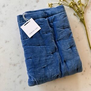 Serena&Lily Sutter Velvet Sham-Euro-Sapphire